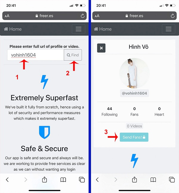 Quá trình hoàn thành cách hack follow TikTok Việt Nam miễn phí
