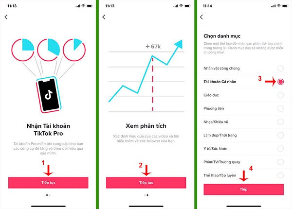 Hướng dẫn chuyển đổi tài khoản sang TikTok Pro để tăng tương tác một cách an toàn