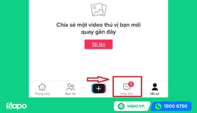 Các bước khiếu nại TikTok qua hộp thư thông báo