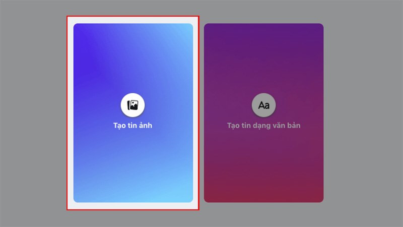 Hình ảnh chọn một file ảnh từ máy tính để đăng Story Facebook