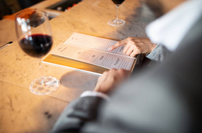 Thực đơn gọi món A la carte tại nhà hàng