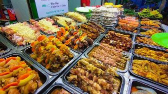 Các loại xiên que chiên và nướng hấp dẫn