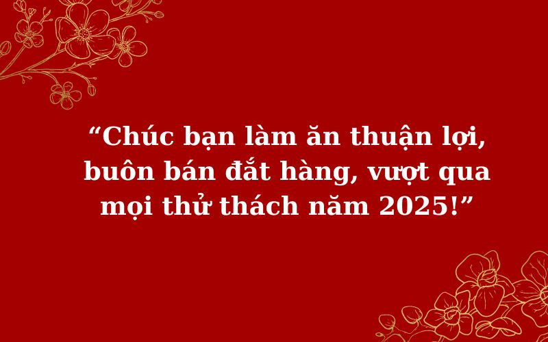 Khách hàng chúc mừng cửa hàng mới với mong muốn thịnh vượng