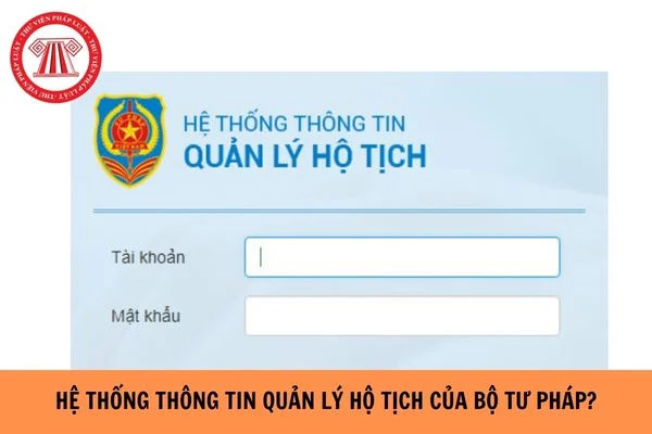 Hệ thống thông tin quản lý hộ tịch của Bộ Tư pháp hỗ trợ các dịch vụ công