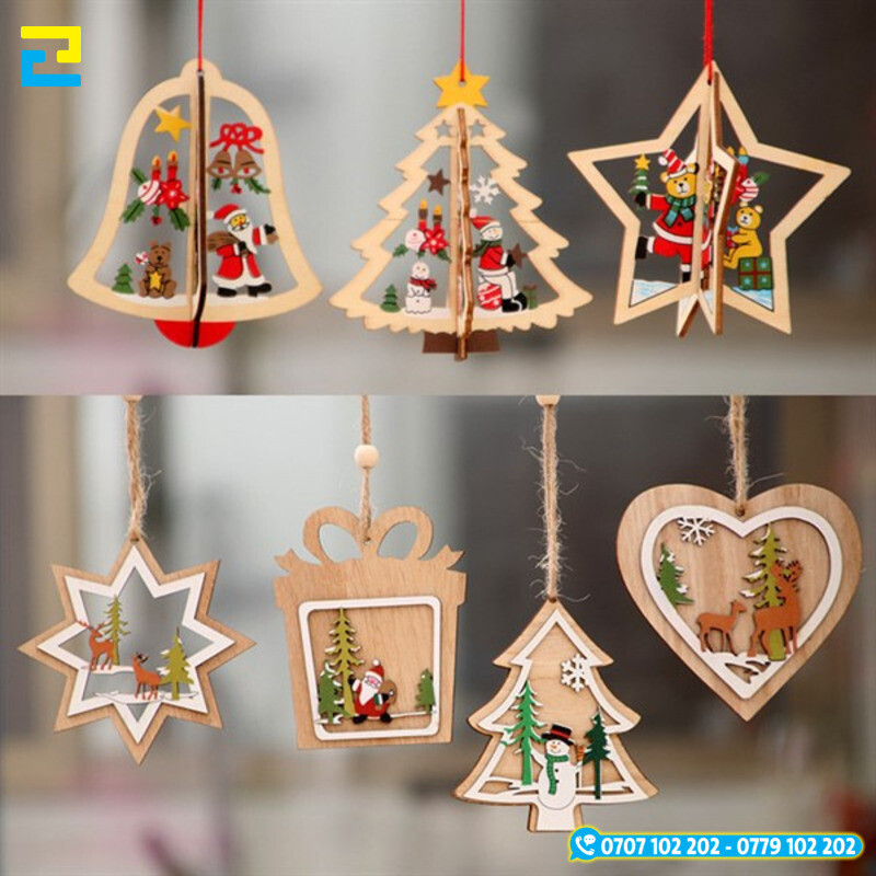 Trang trí cửa kính bằng các món đồ handmade treo lơ lửng đầy sáng tạo